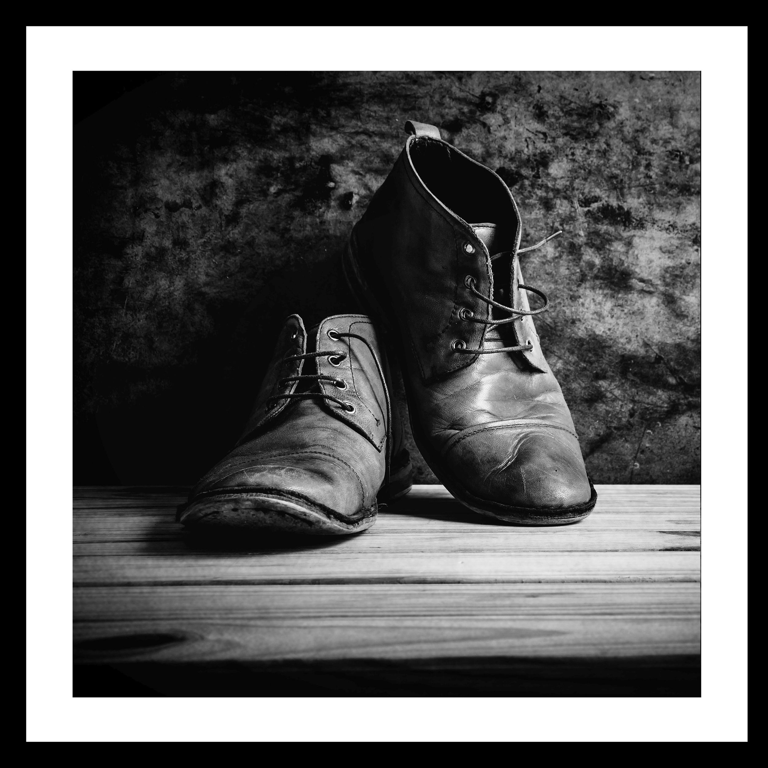 Druck gerahmt 35x35cm DANJA, SHOES