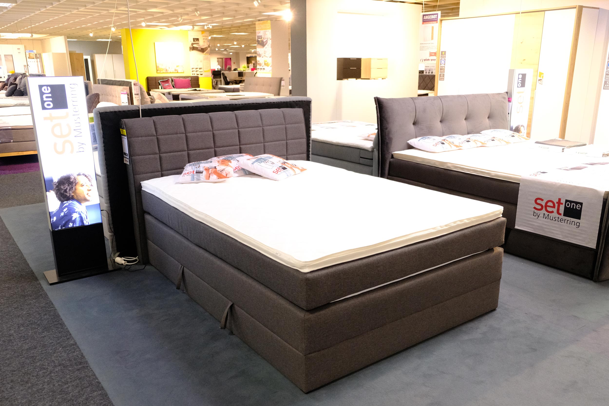 Boxspringbett 140 FLORIDA [HAPO]
