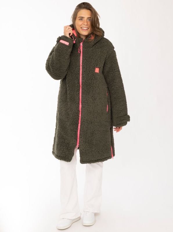 Oversize Windjacke Gr. S/M TEDDY [Zwillingsherz]