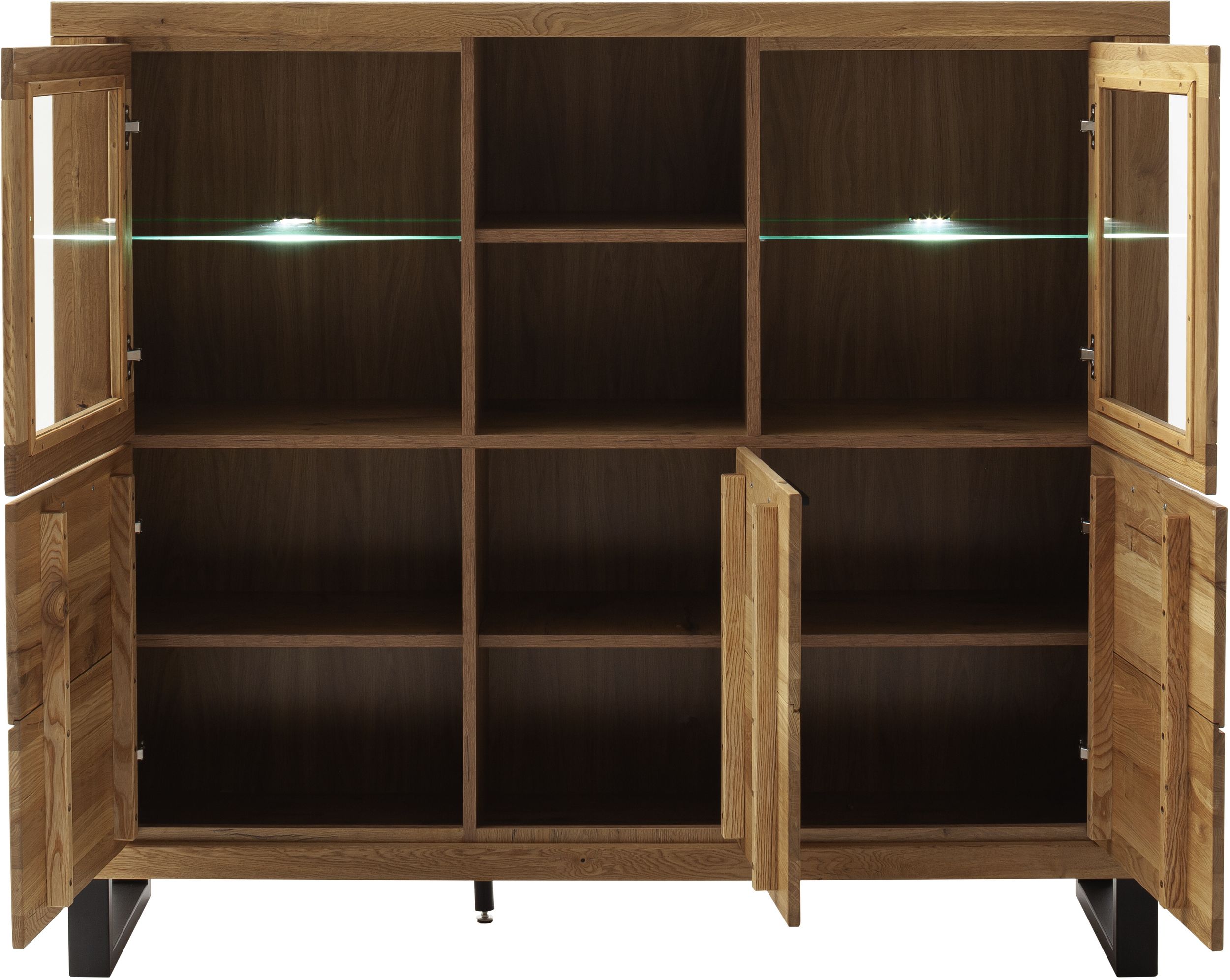 Highboard Teilmassiv 8092800155