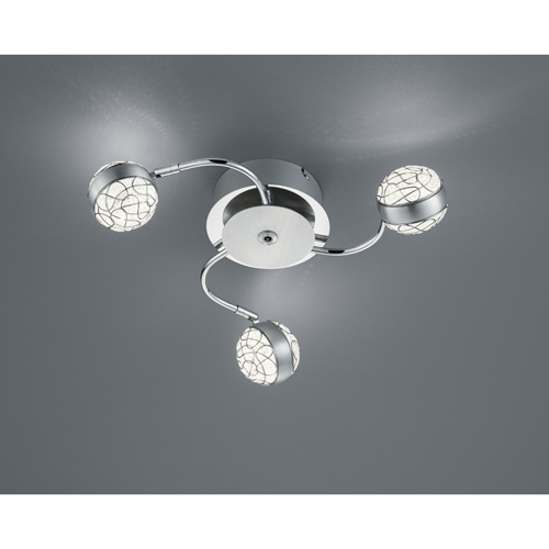 LED Deckenleuchte 3flg. PORTOS