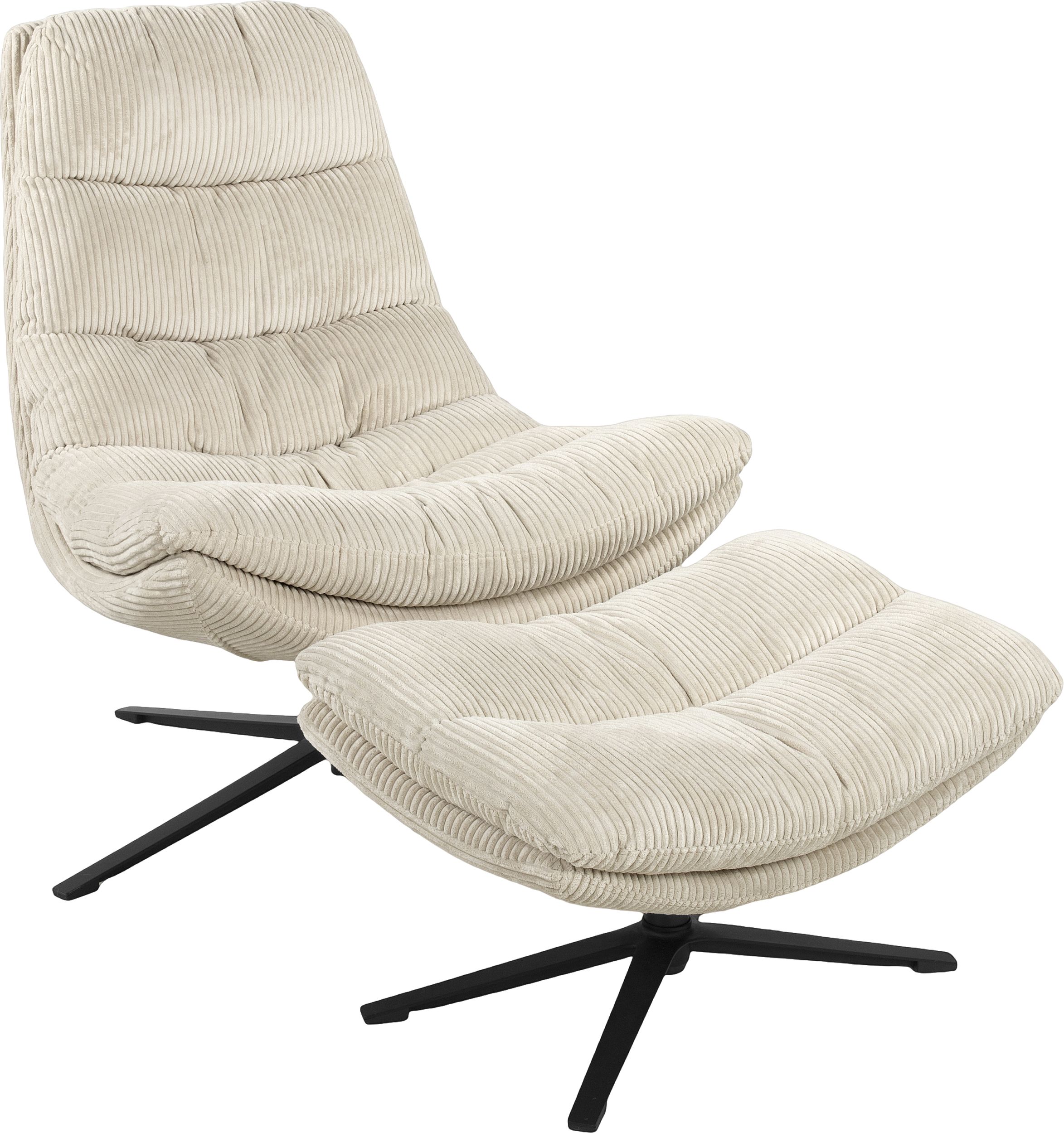 TV-Sessel mit Hocker 8106000046