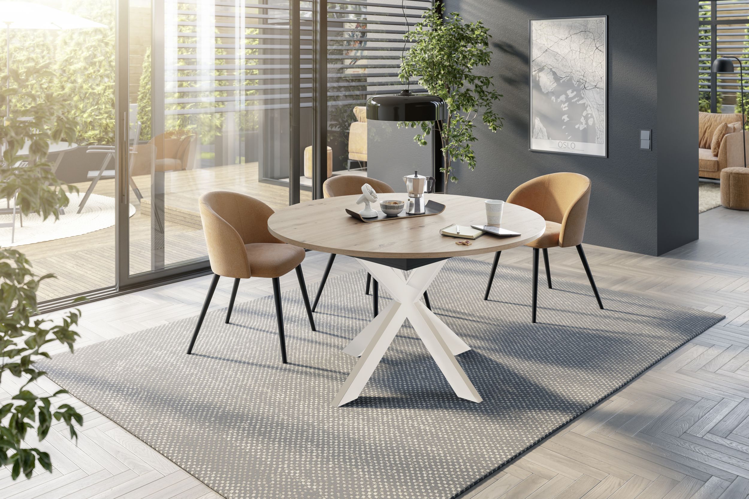 Esstisch rund 8046800433