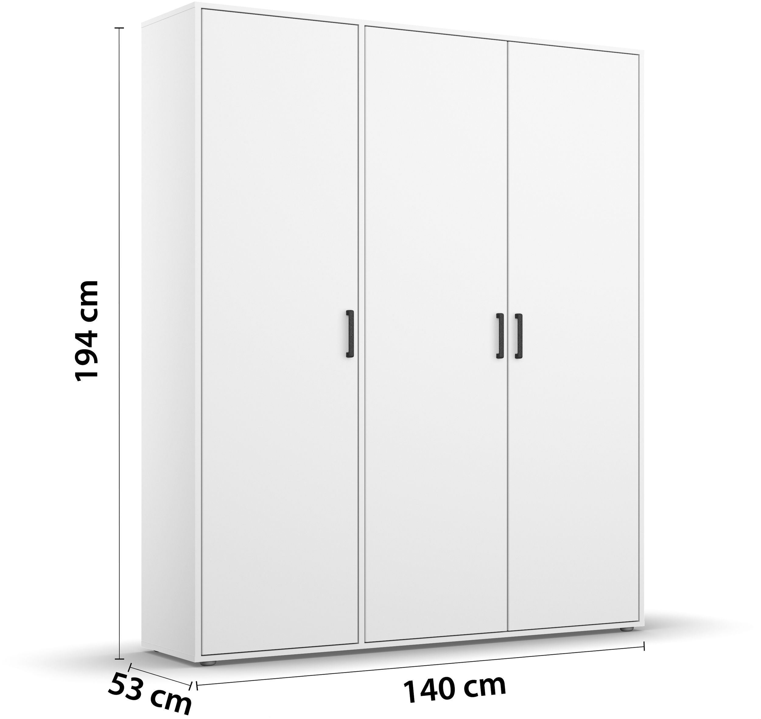 Drehtürenschrank 3-trg. 7013400254