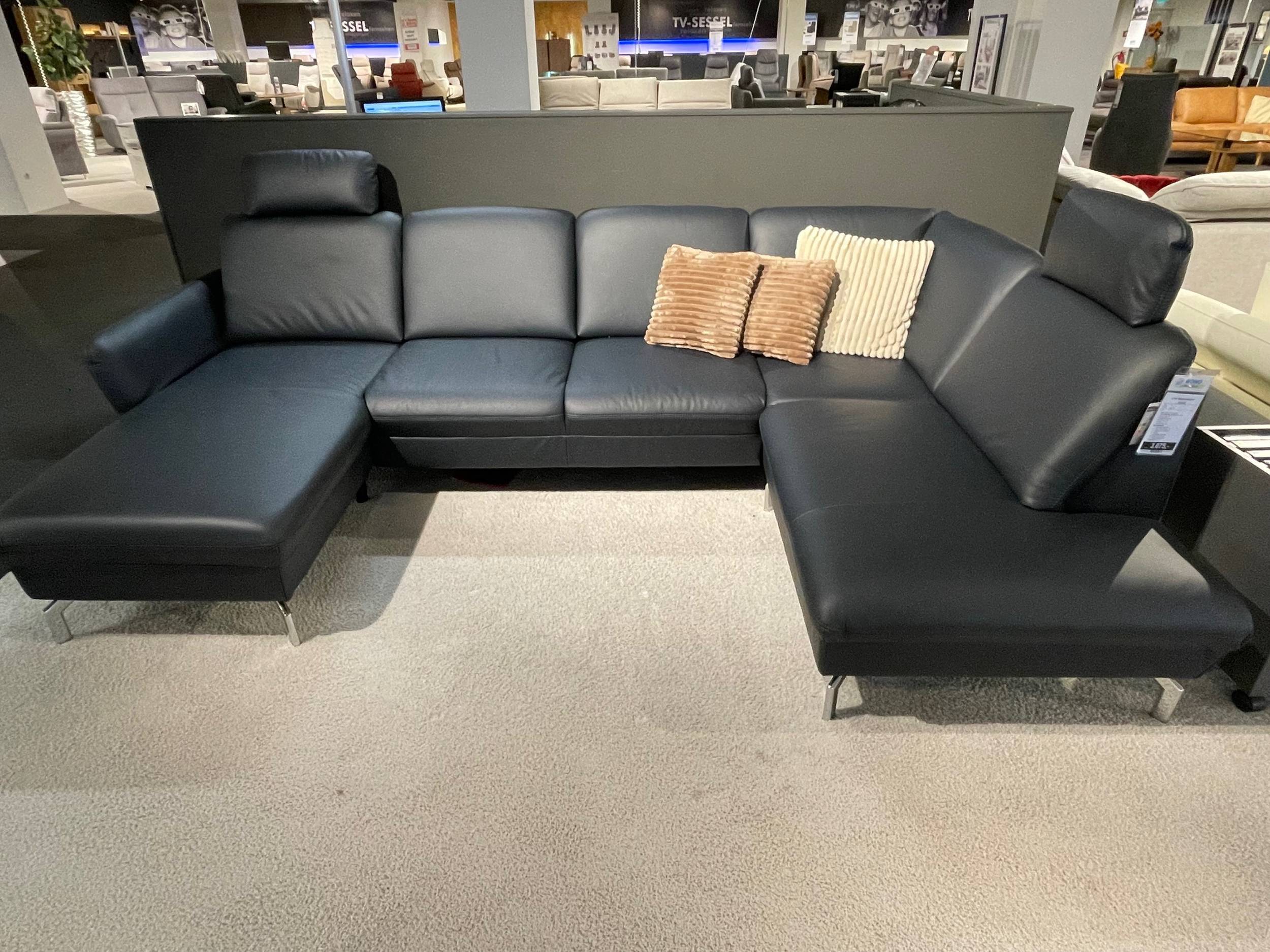 Leder-Wohnlandschaft  DAMIAN [Planpolster]