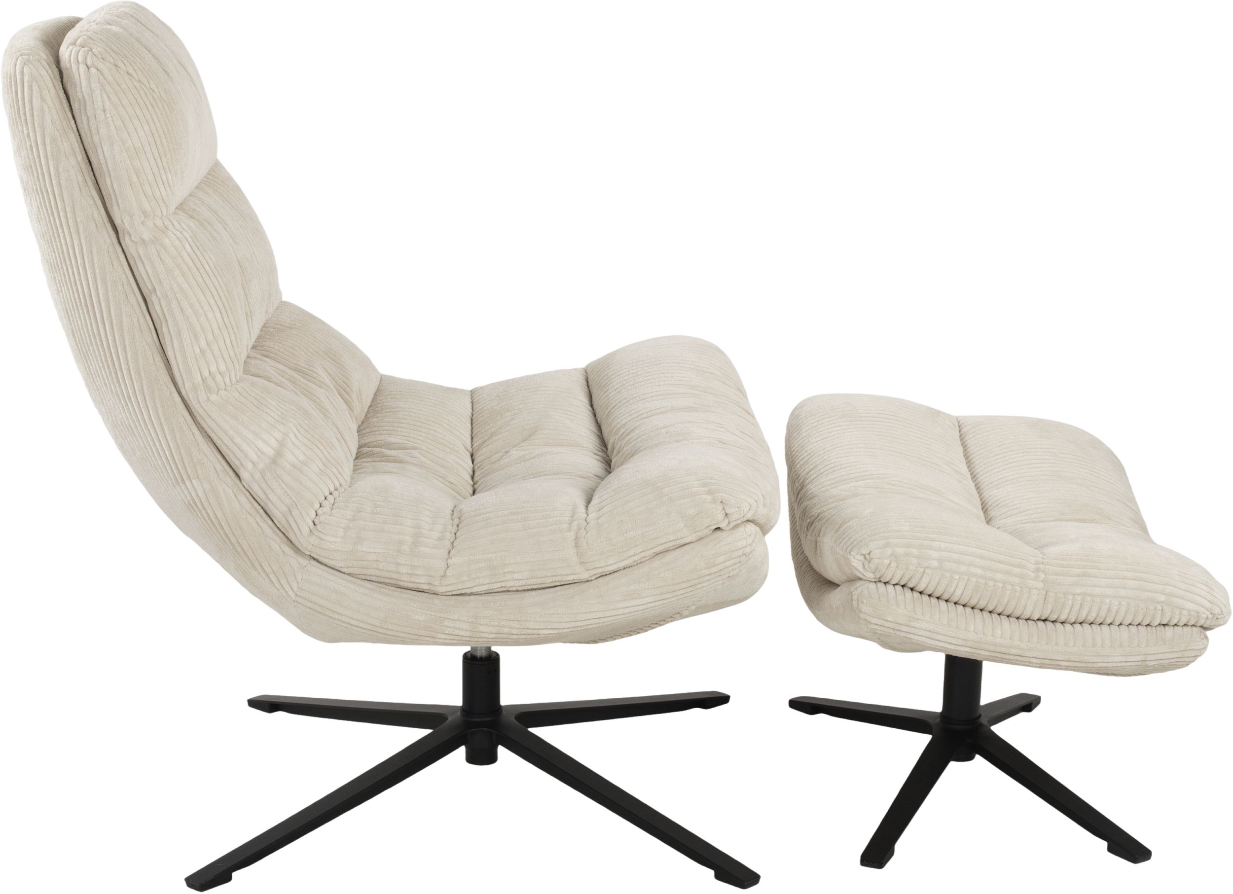 TV-Sessel mit Hocker 8106000046