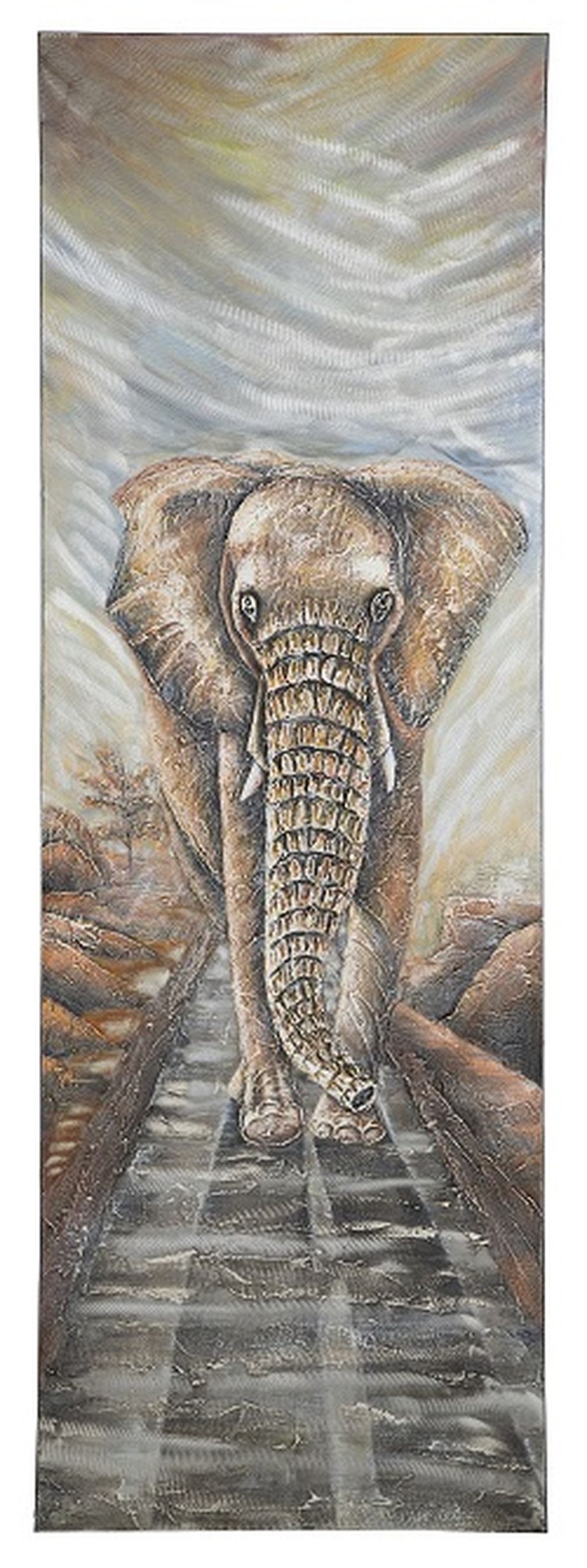 Leinwandbild 50x150cm ORIGINAL SORDAN, WILD ROAD