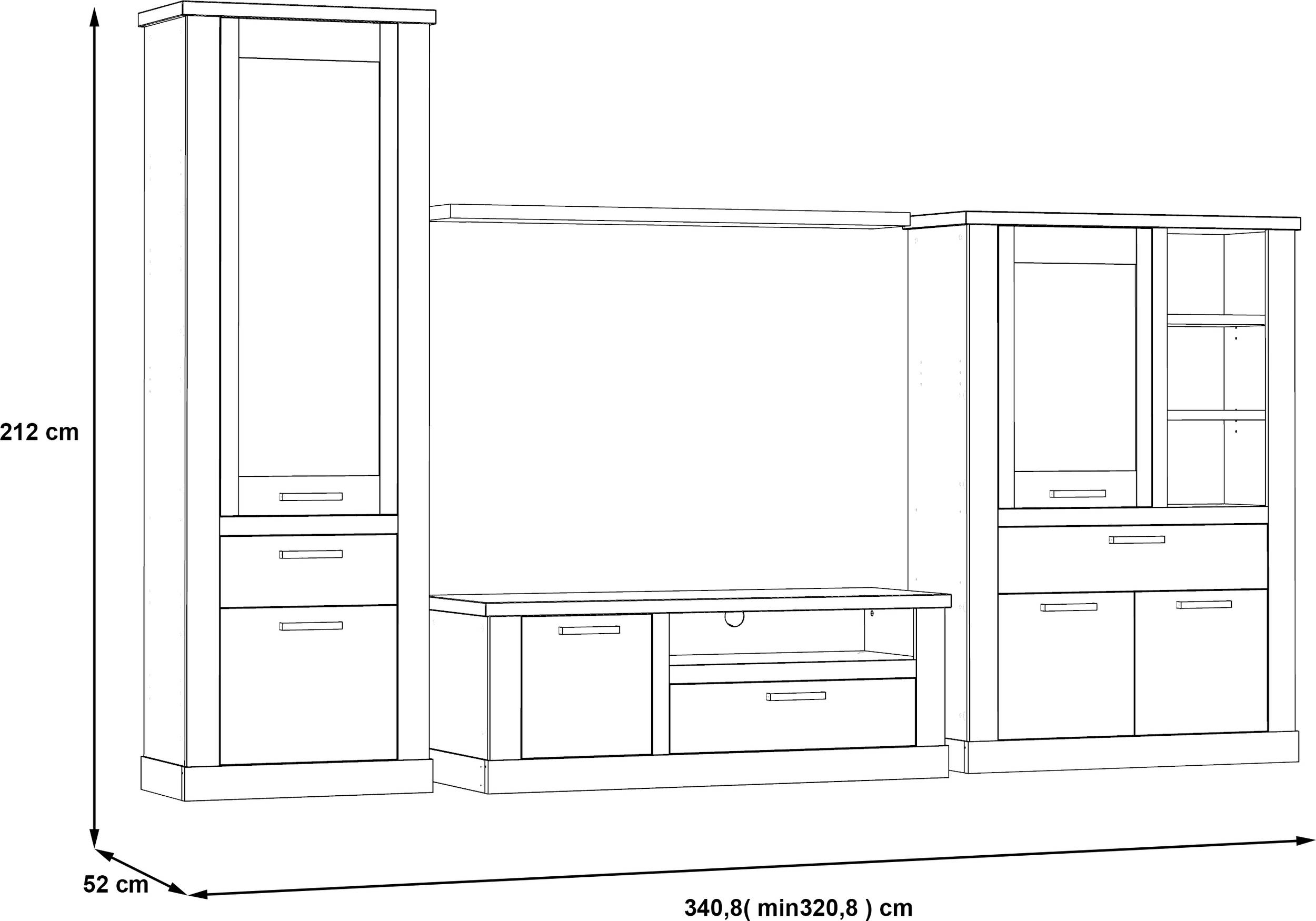 Highboardvitrine  8060000273