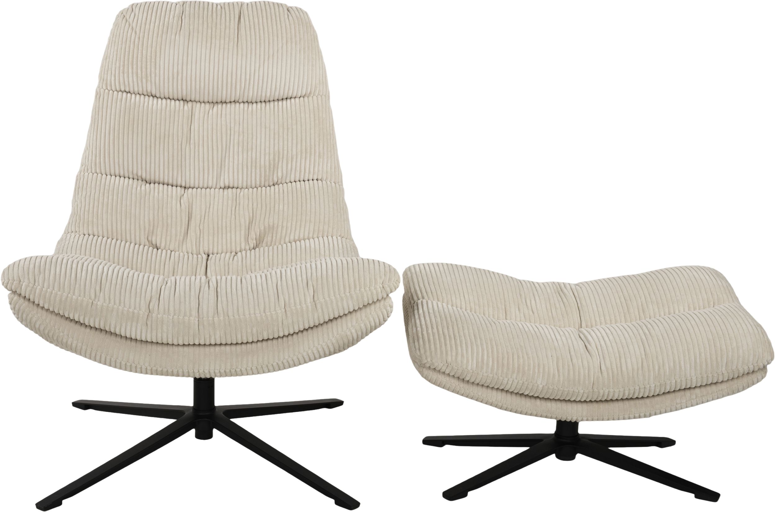 TV-Sessel mit Hocker 8106000046