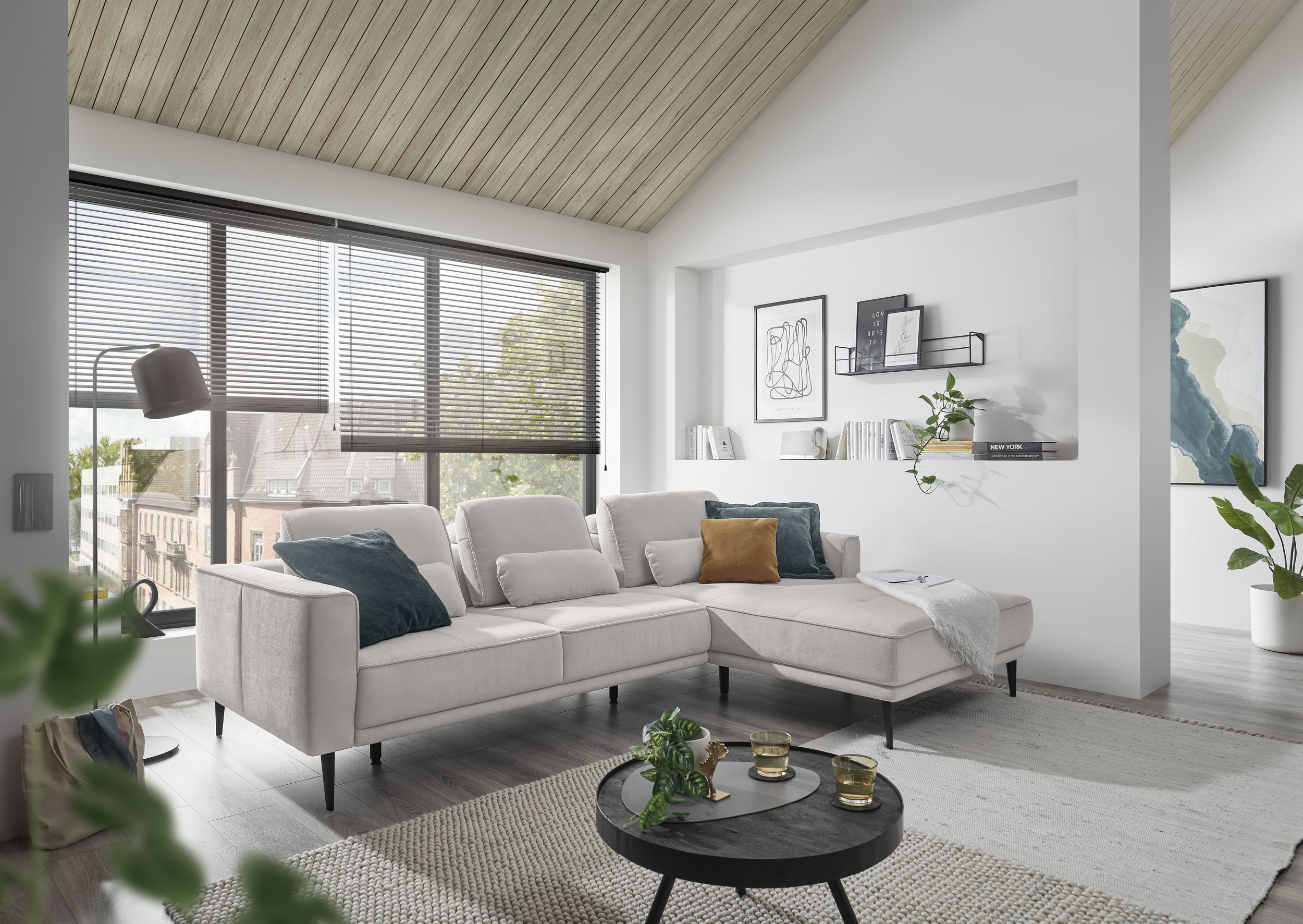 Wohnlandschaft ( R ) SUNFORT [MEGAPOL]