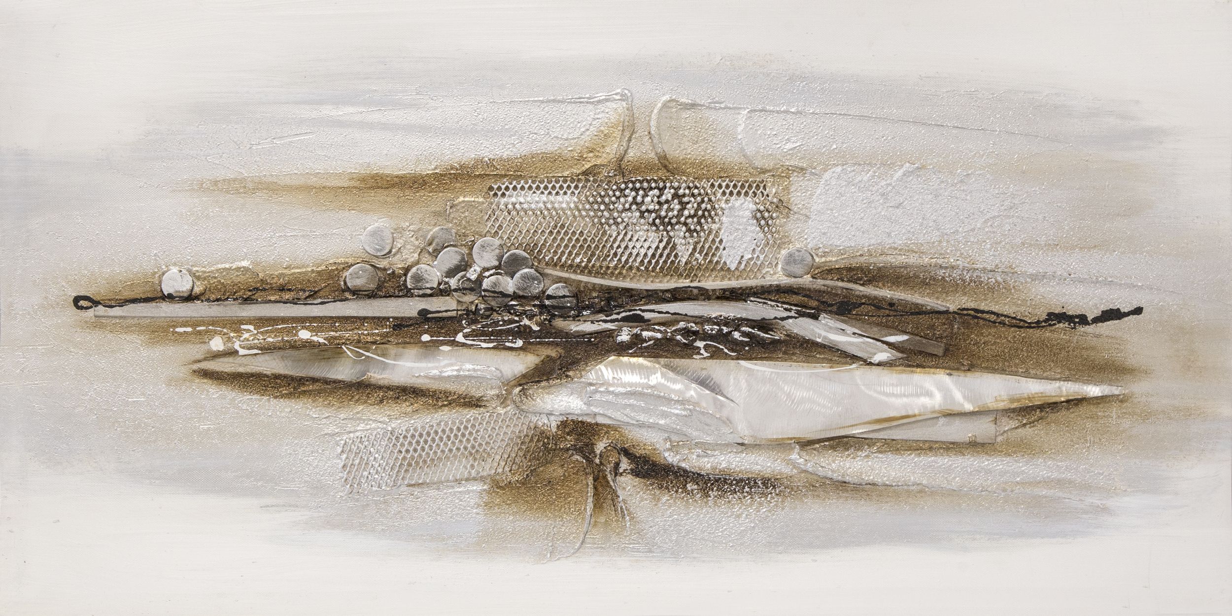 Leinwandbild 40x80cm ORIGINAL NESTO, FINE ART II