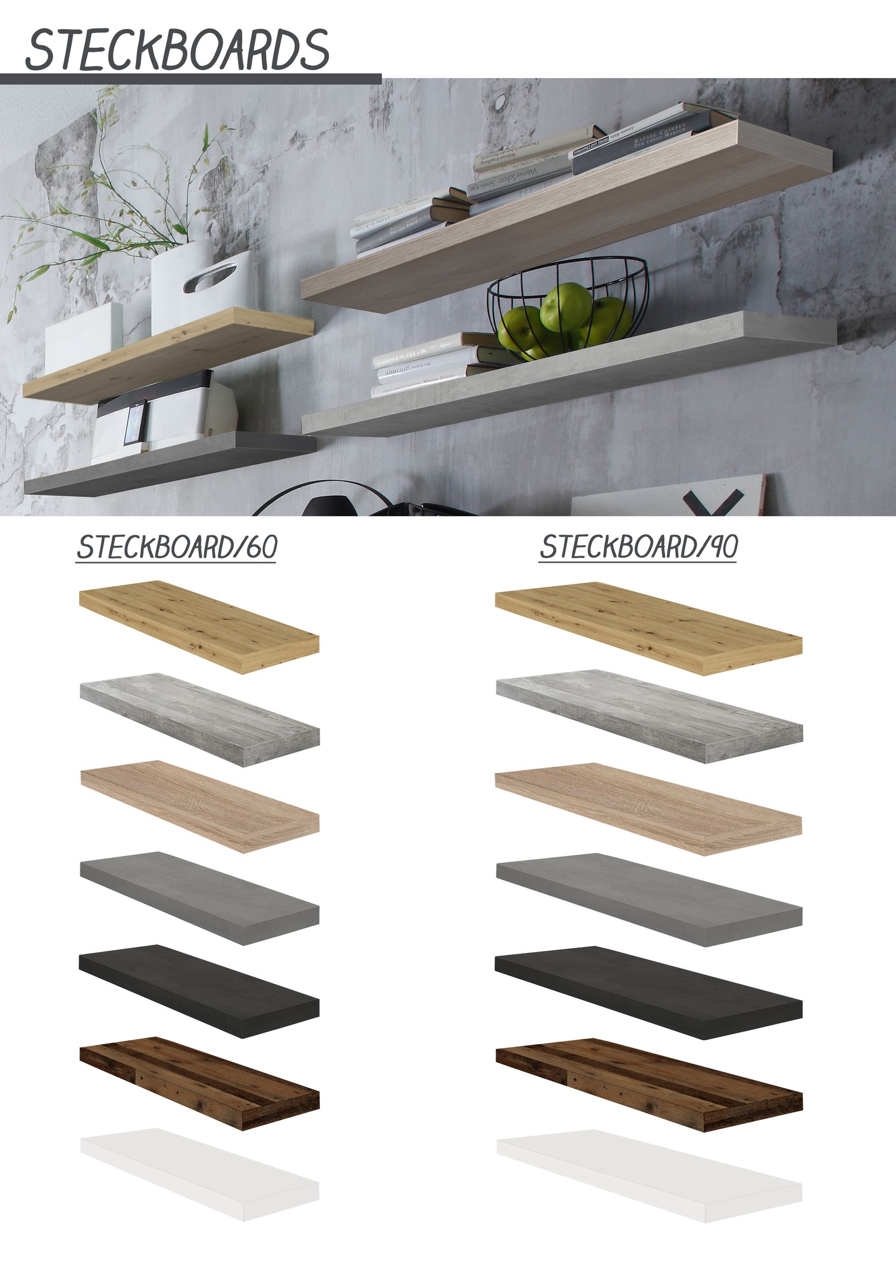 Wandsteckboard 60 8046800399