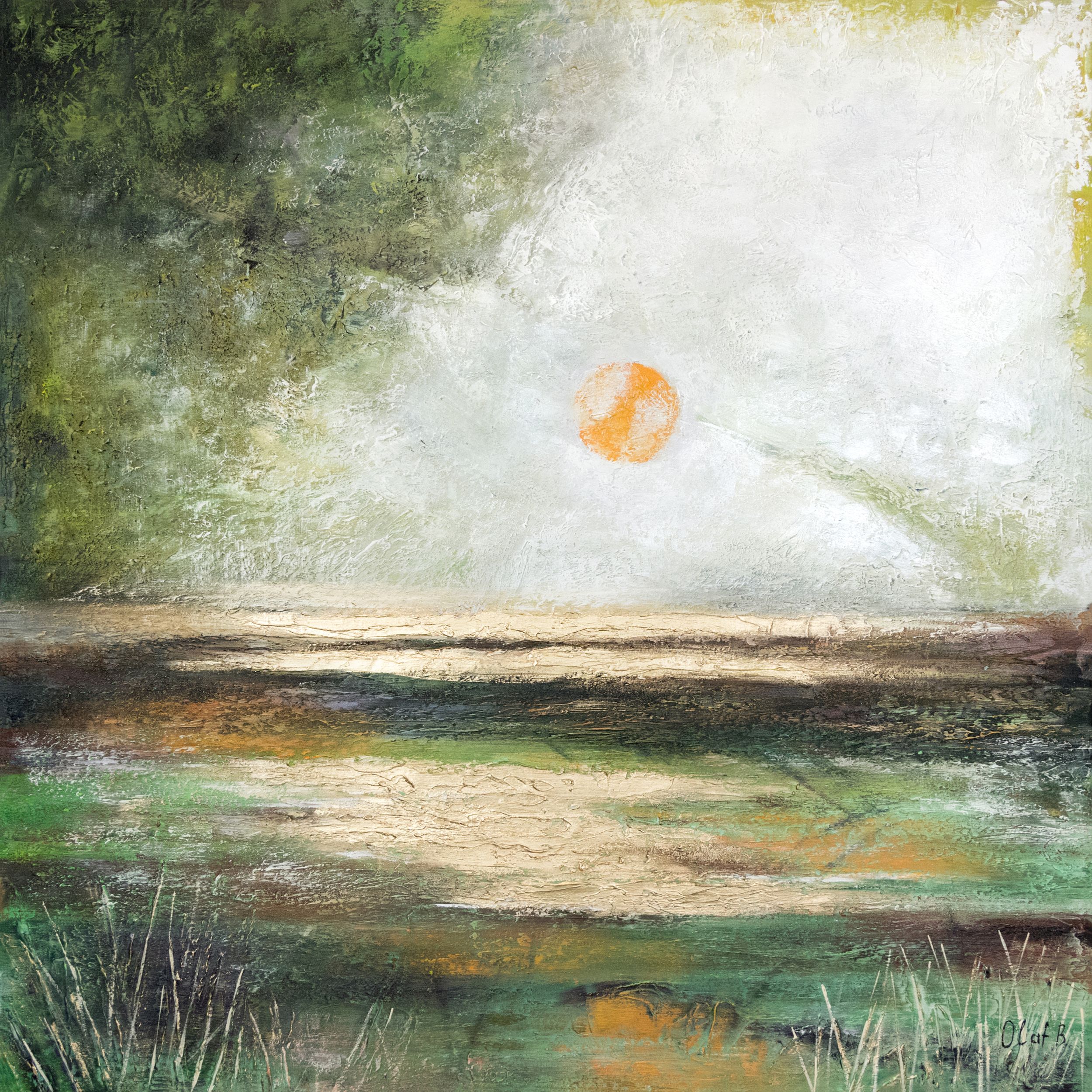 Leinwandbild 90x90cm YS 085