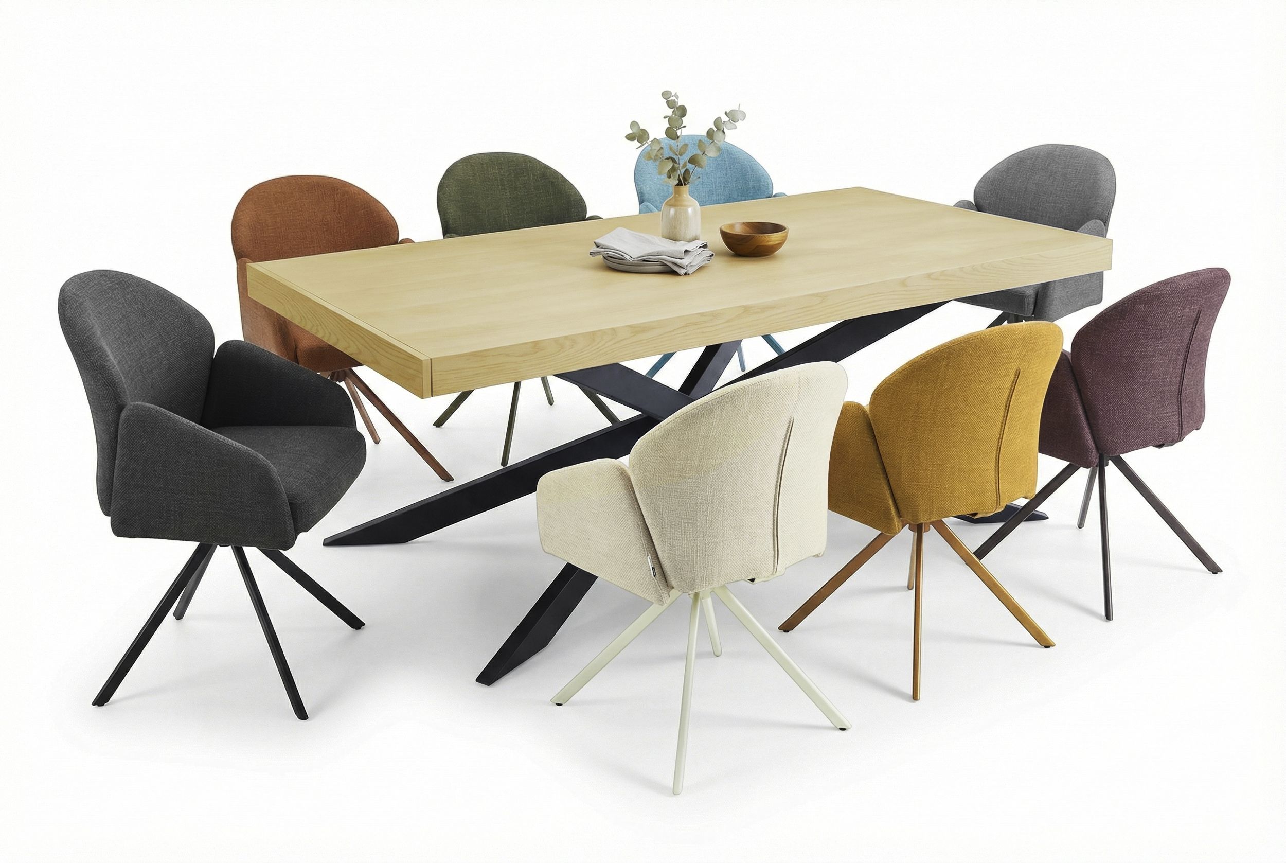 Polsterstuhl mit Armlehnen 8094600088