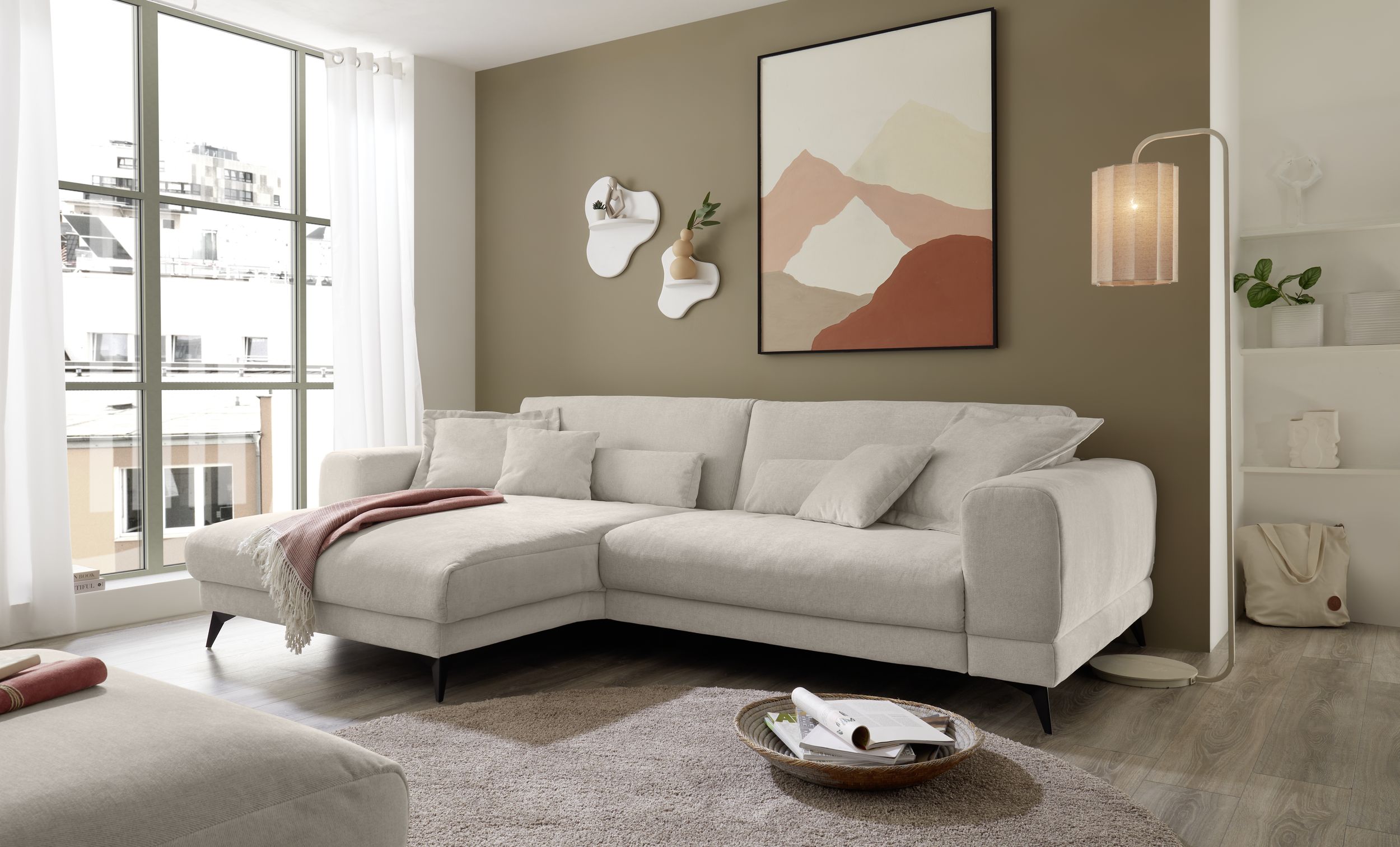 Stoff-Garnitur MIDLAND [MEGAPOL]