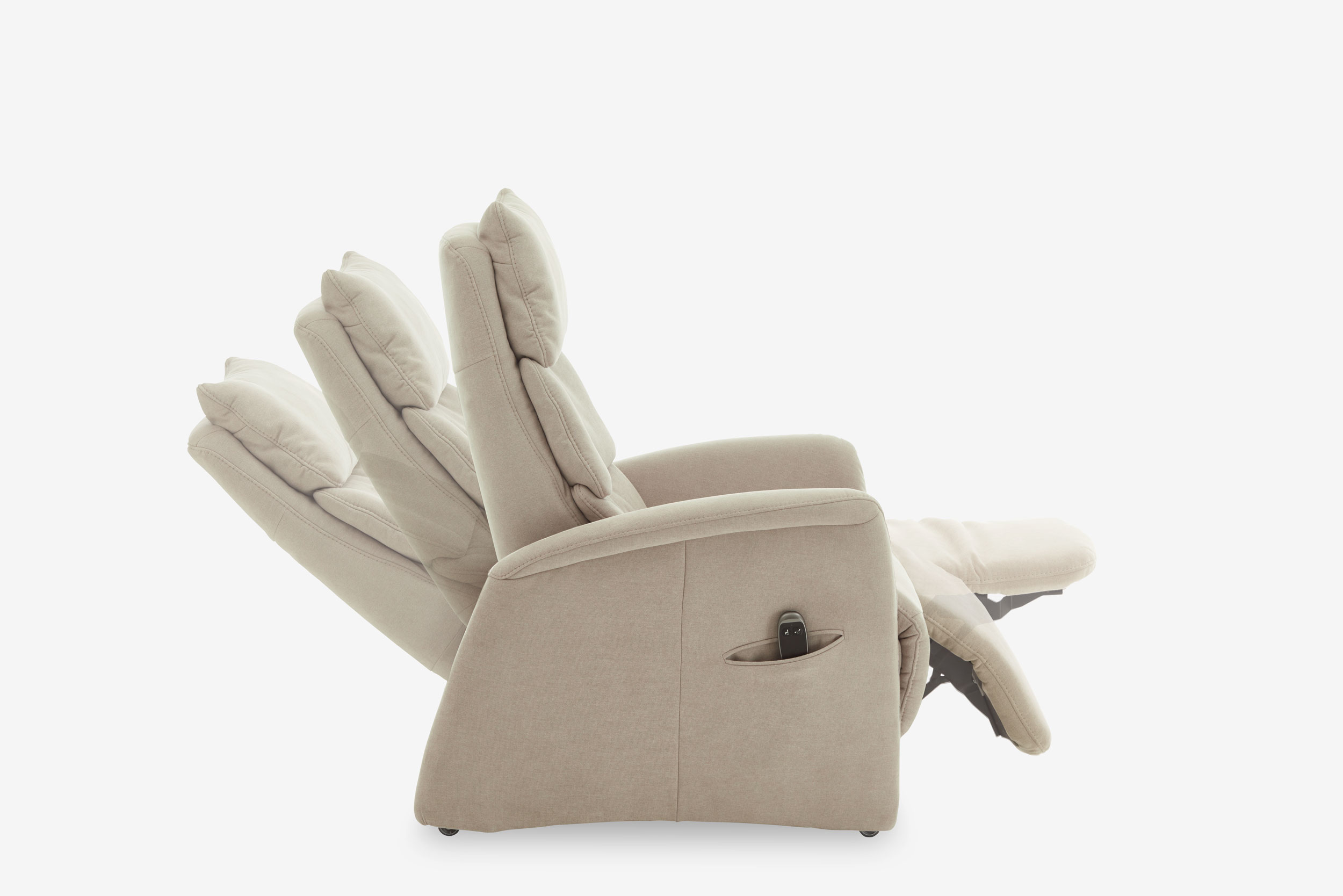 Relax-Sessel, bodennah HUGO-XL [Planpolster]