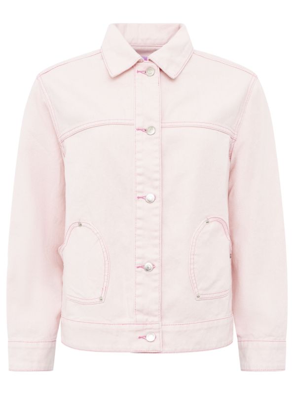 Jeansjacke Gr. L HERZ [Zwillingsherz]