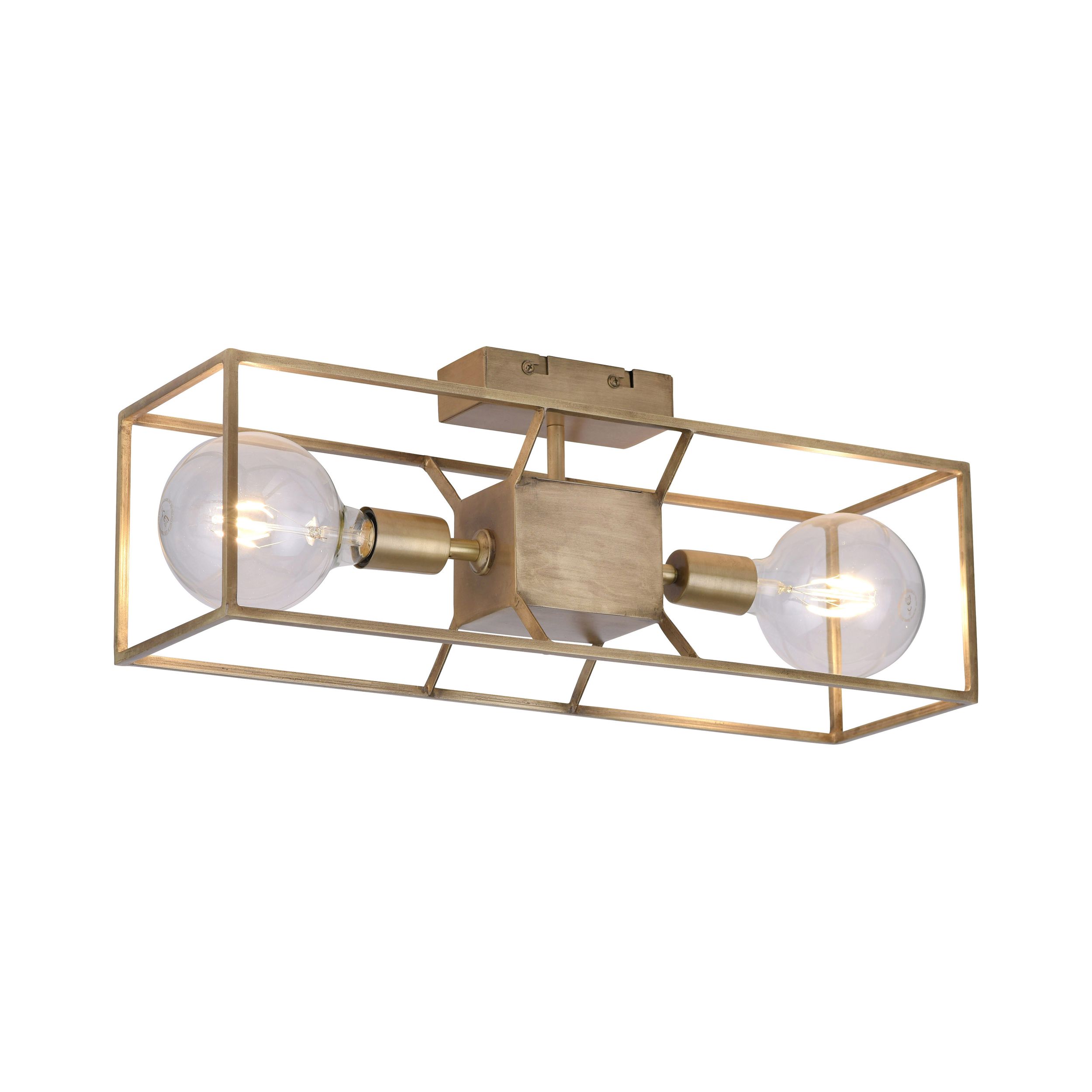 Deckenleuchte 2flg. 60cm TARA