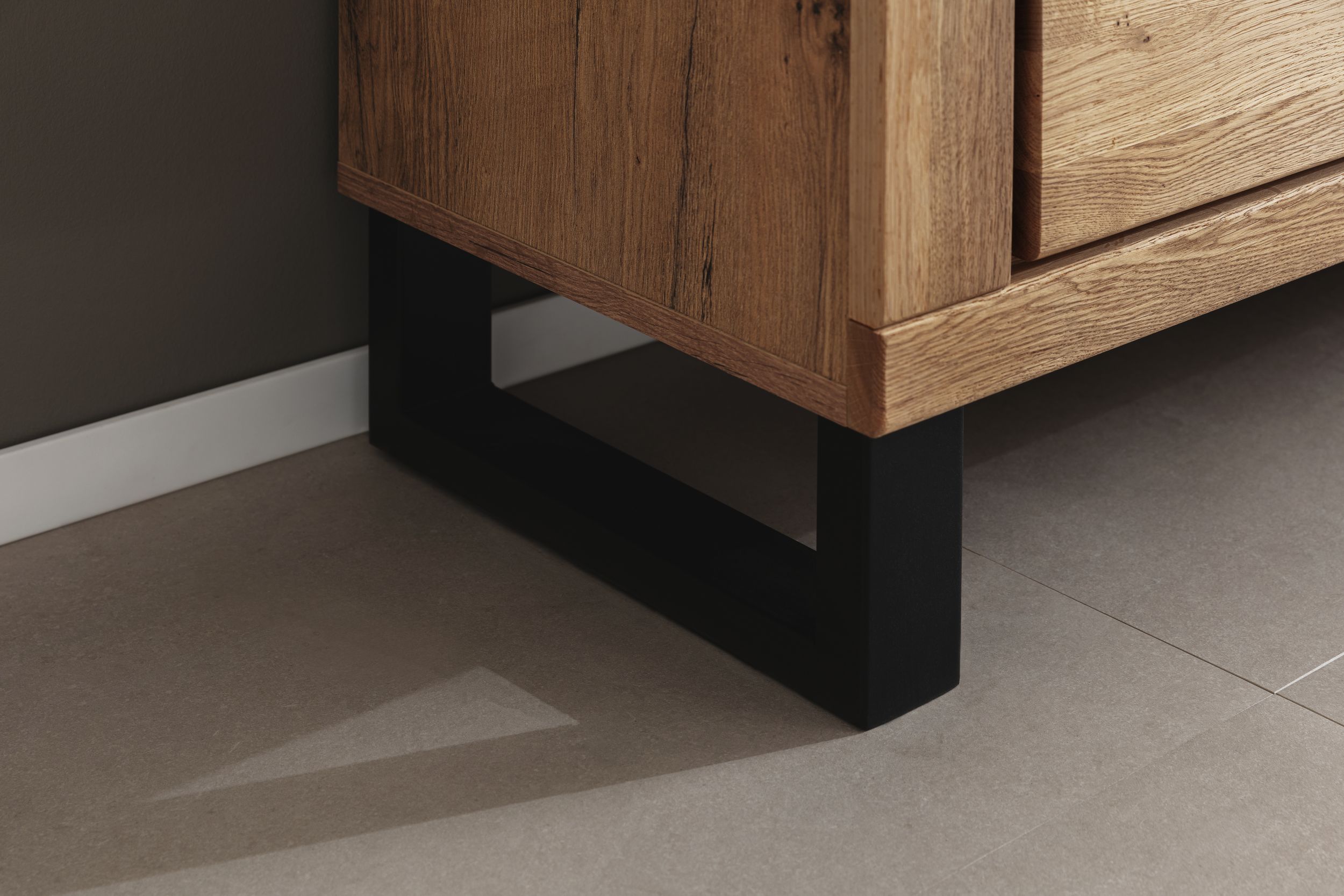 Highboard Teilmassiv 8092800155