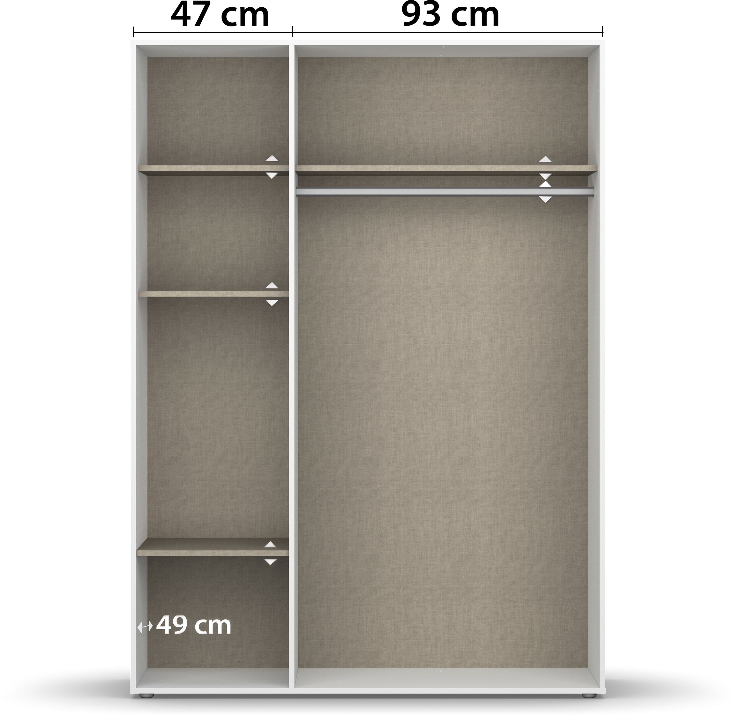 Drehtürenschrank 3-trg. 7013400254