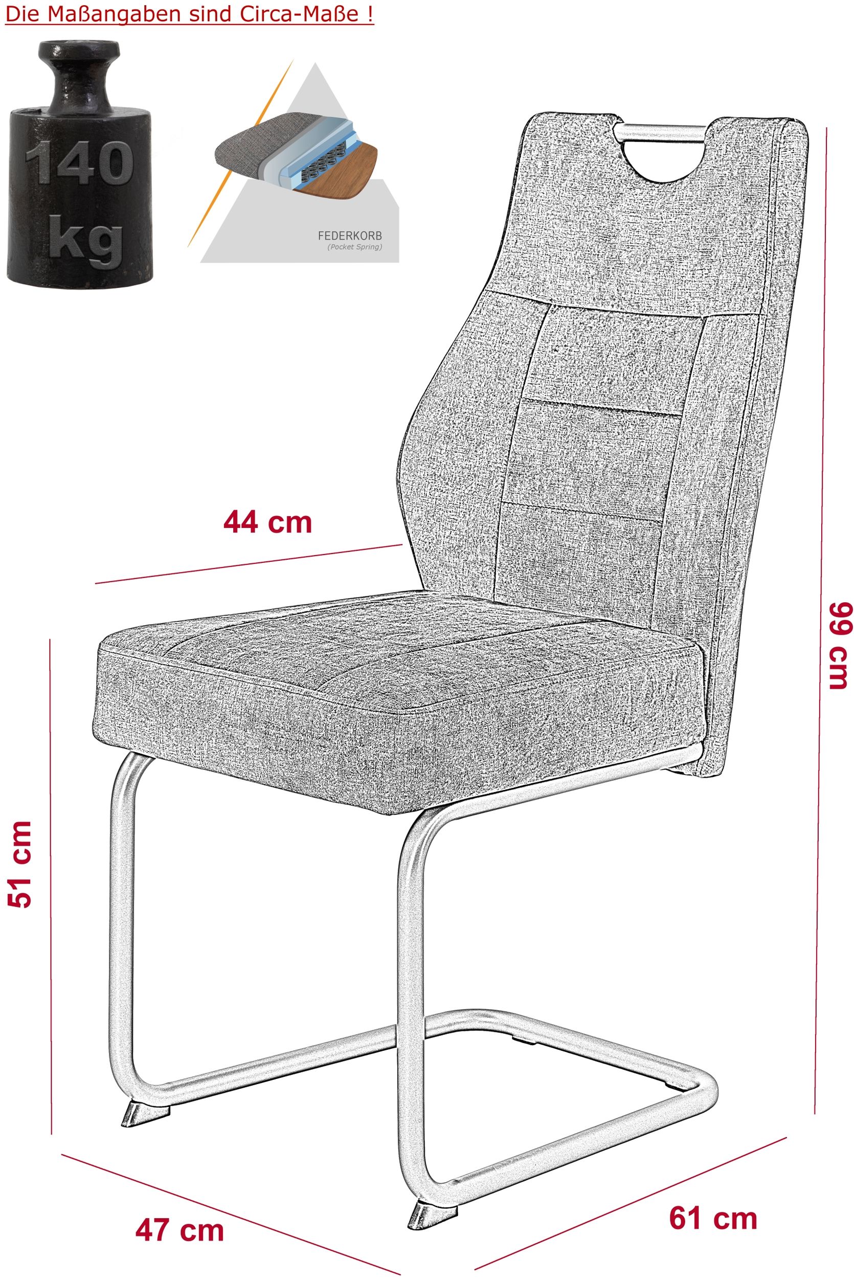 XL-Schwingstuhl 8094600099