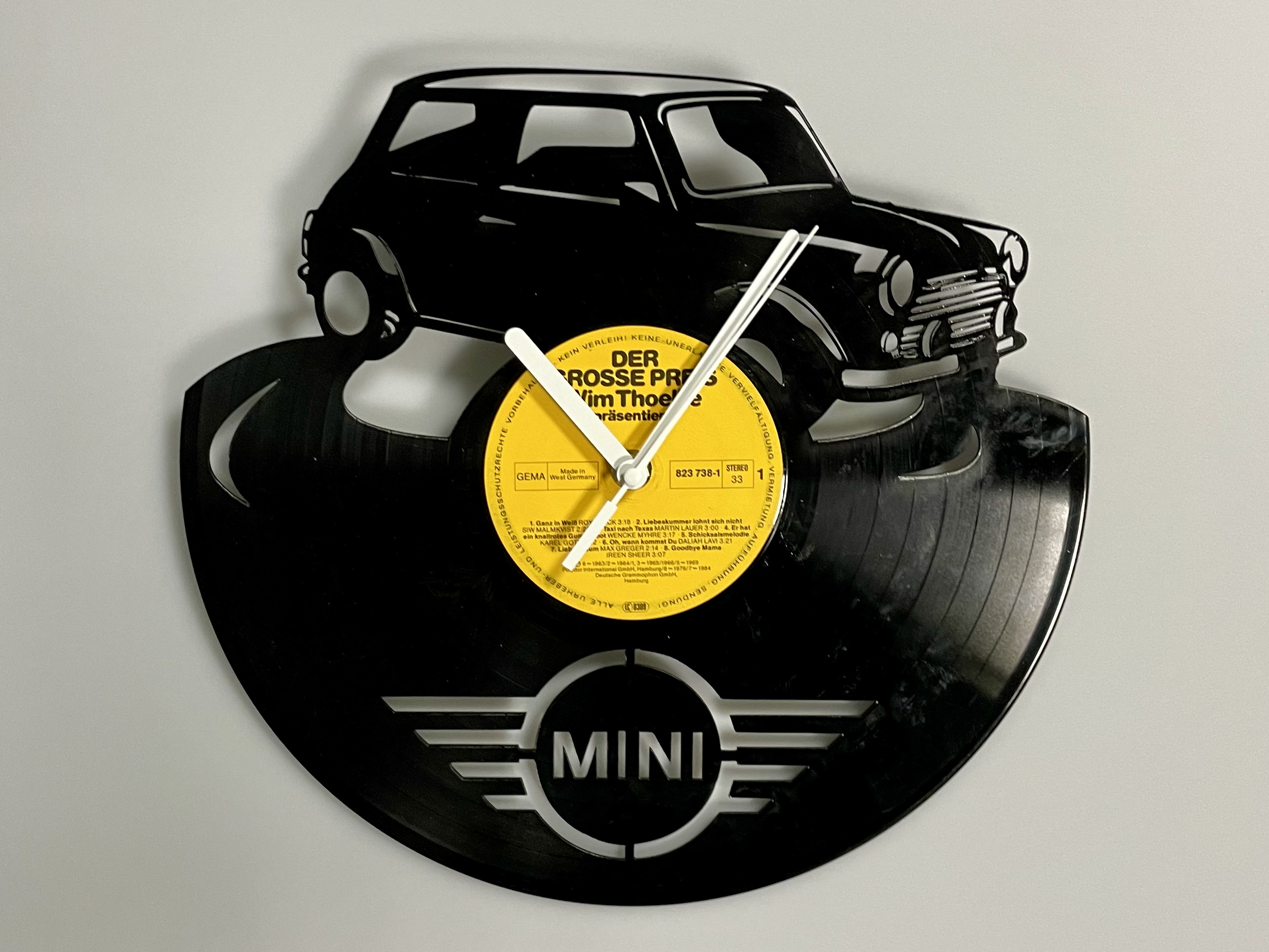 Wanduhr MINI COOPER VINYL [fabb37 LASER]