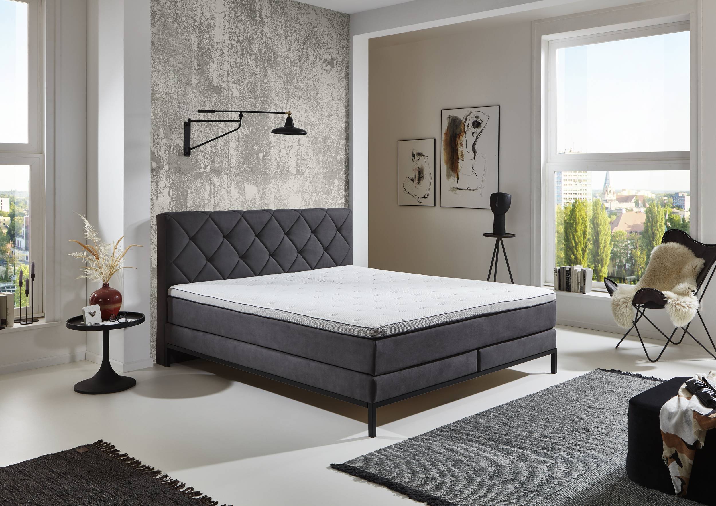 Boxspringbett 180 ROCHETTE