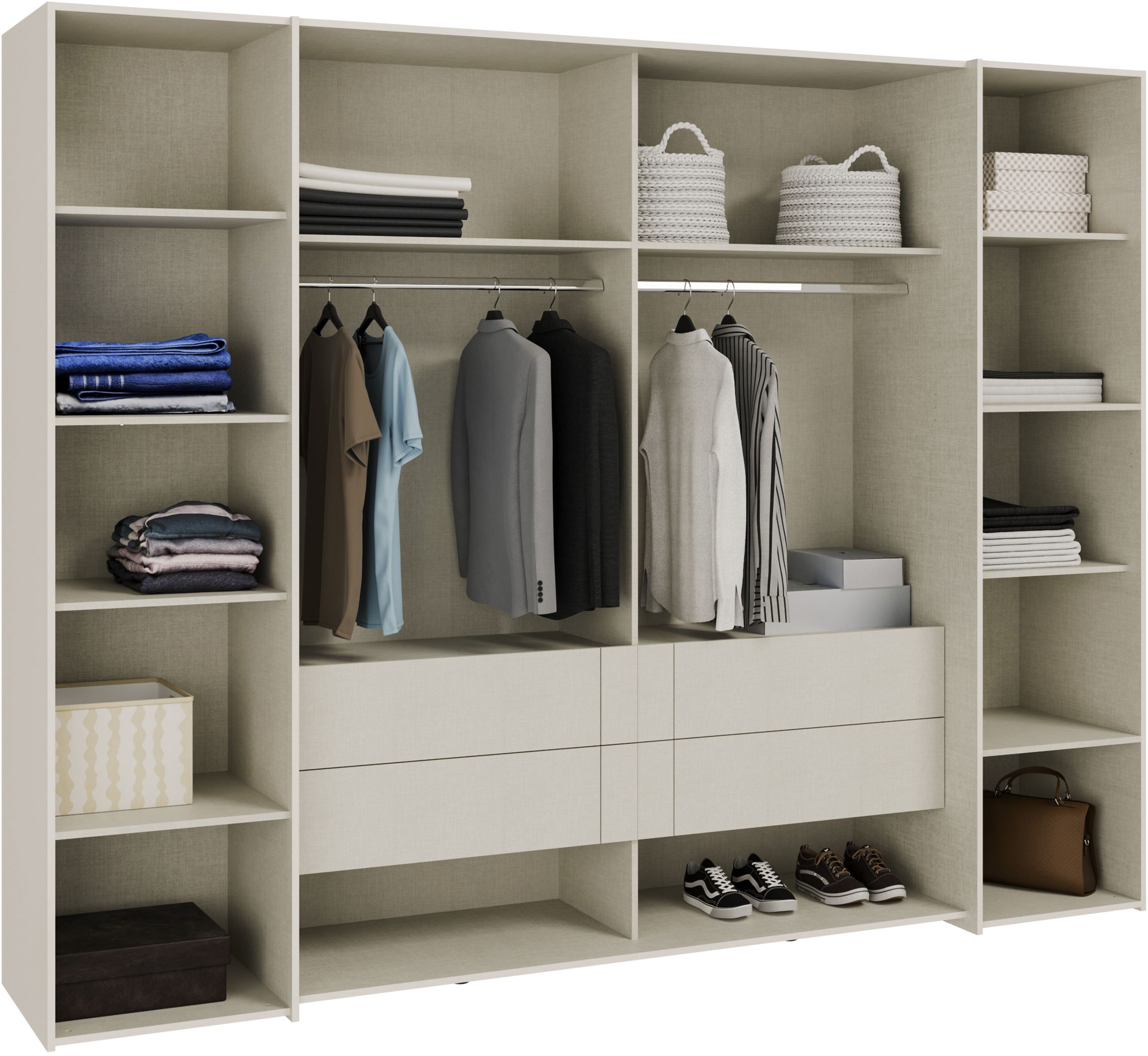 Schwebetürenschrank 4-türig 8060000333