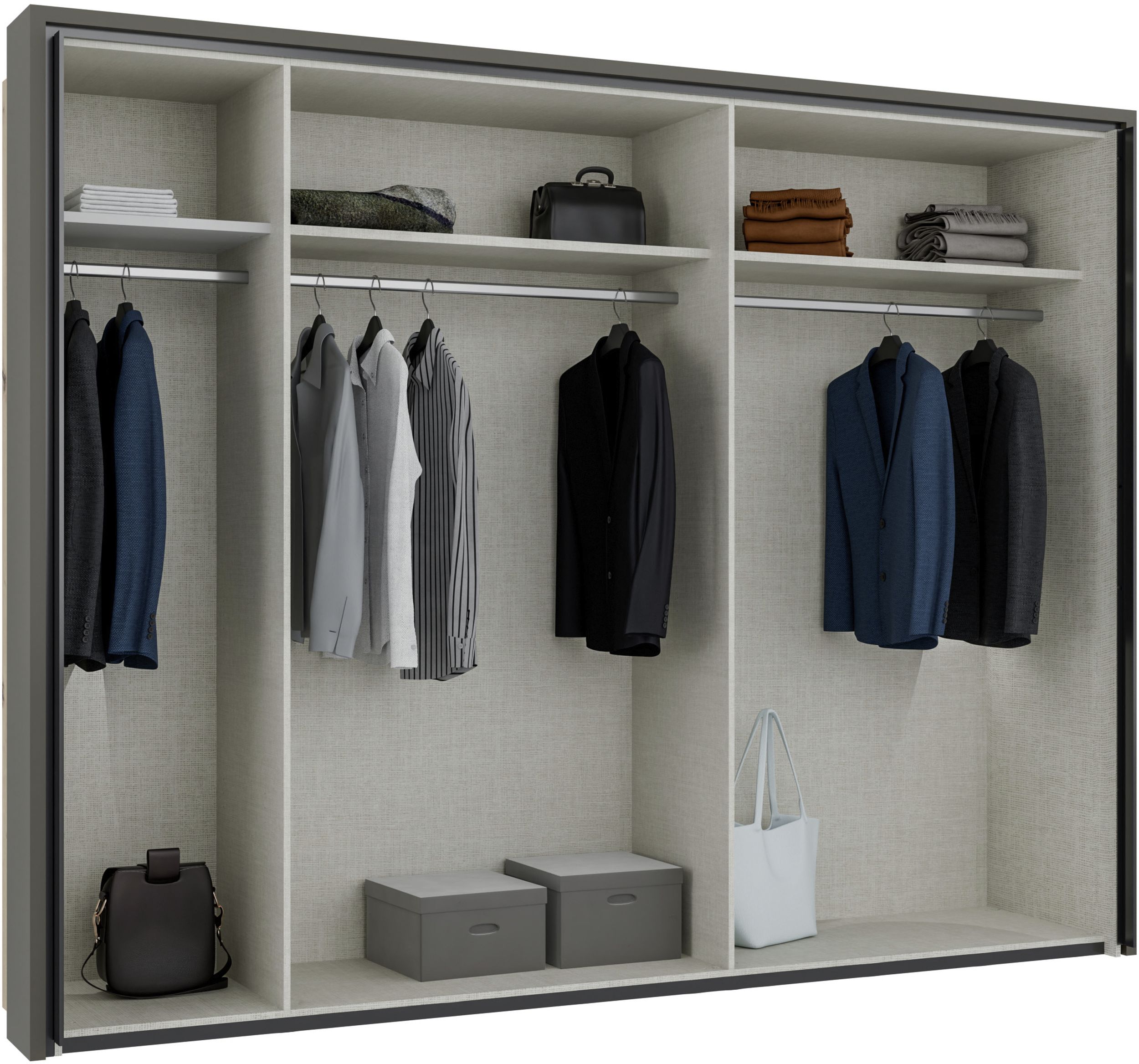 Schwebetürenschrank 2-türig 8060000360