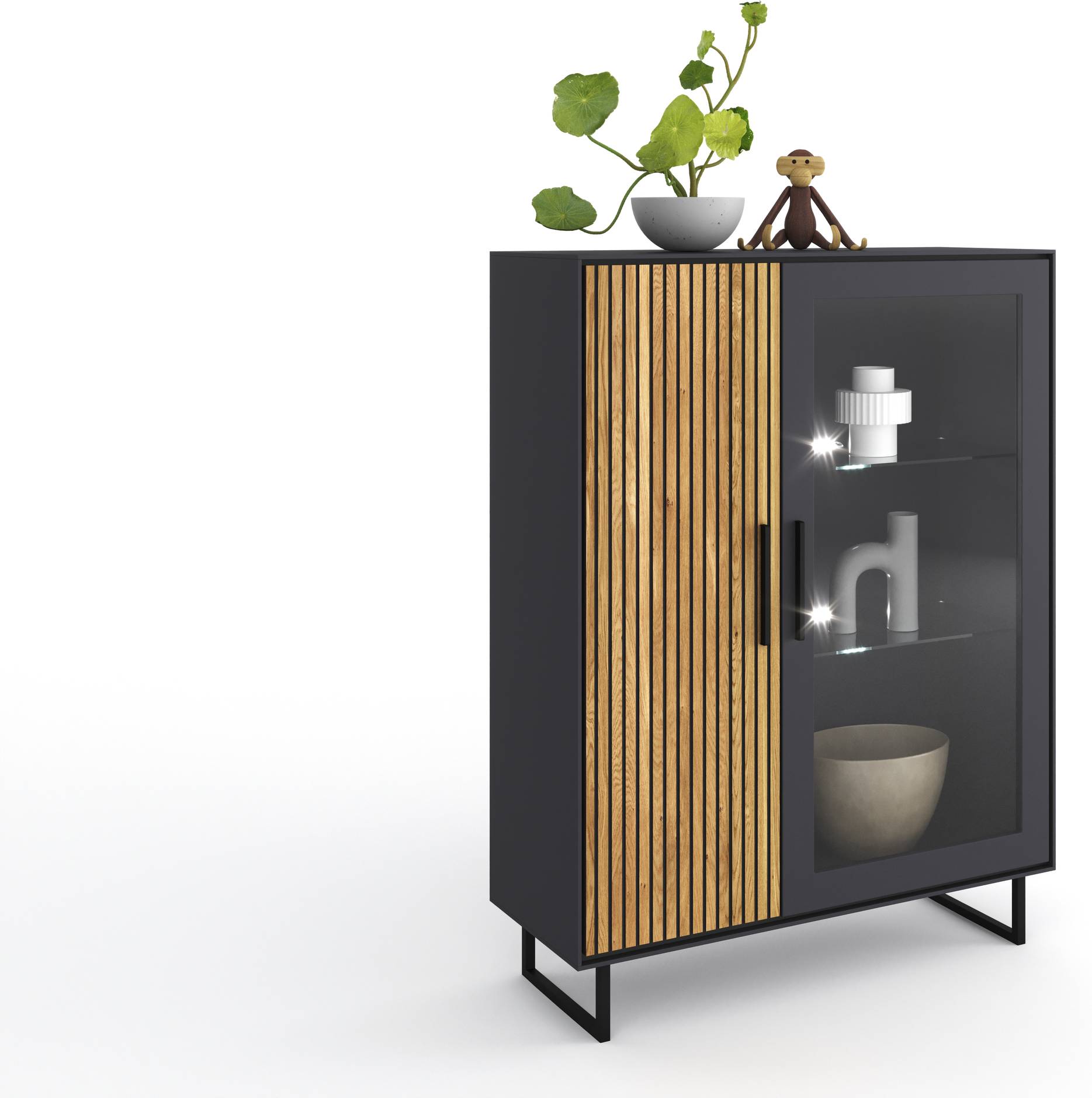 Vitrine halbhoch 7210400108