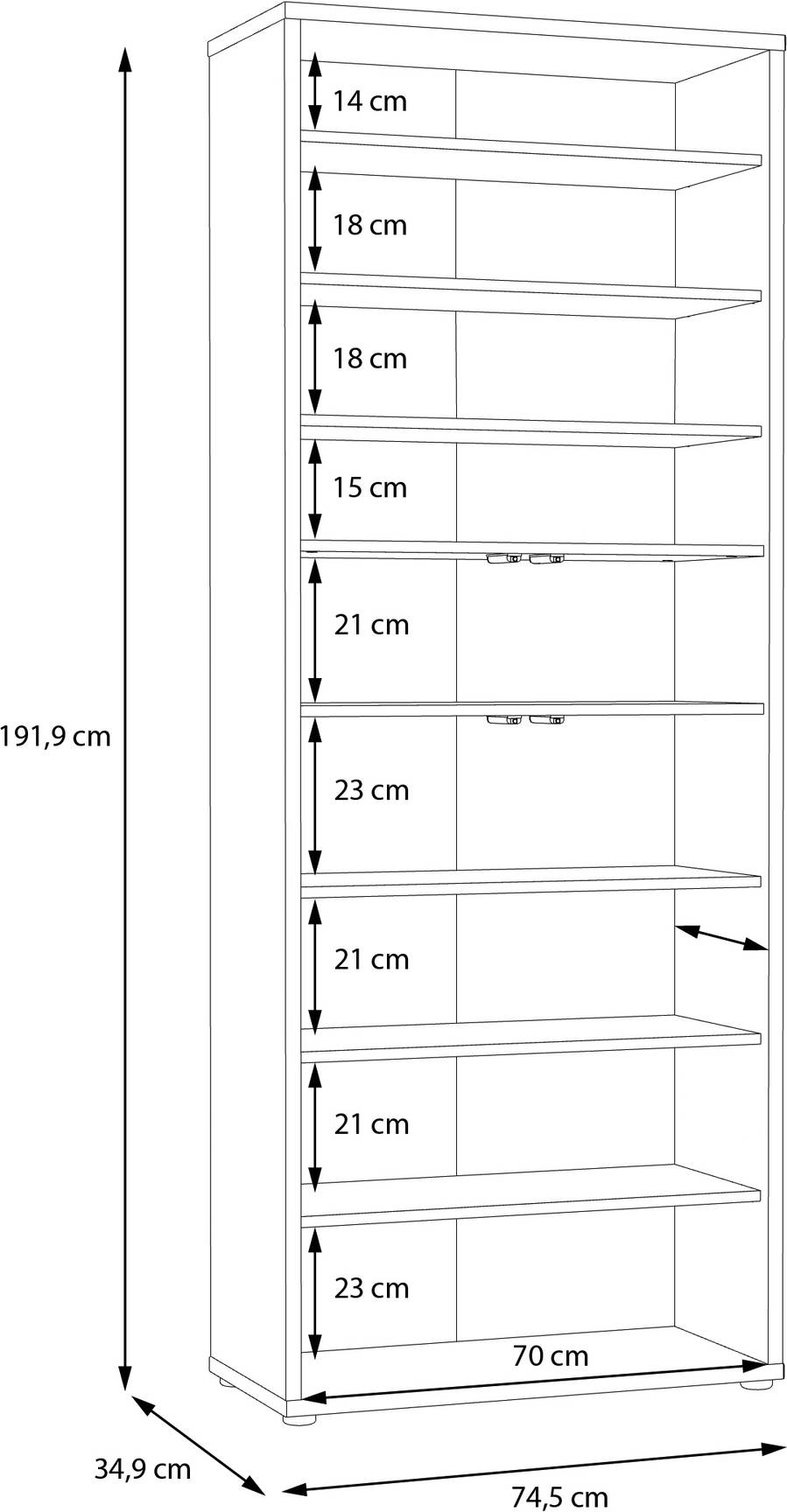 Schuhschrank 4T 8060000275
