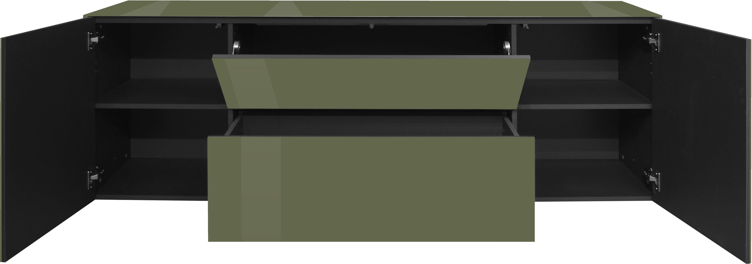Lowboard mit Sockel & Beleuchtung 8046800556