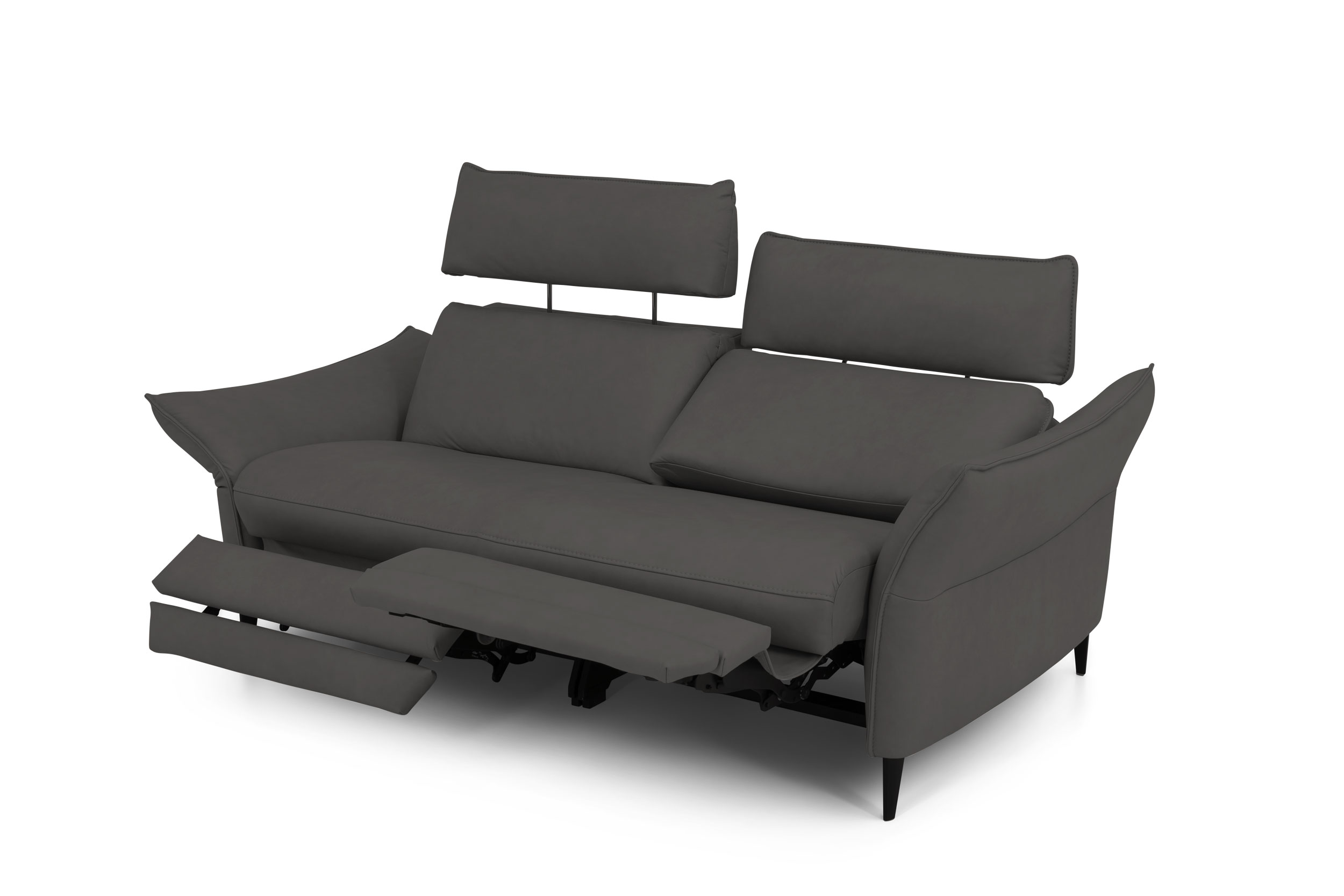 Leder-Sofa 2,5-sitzig HENDRIK [Planpolster]