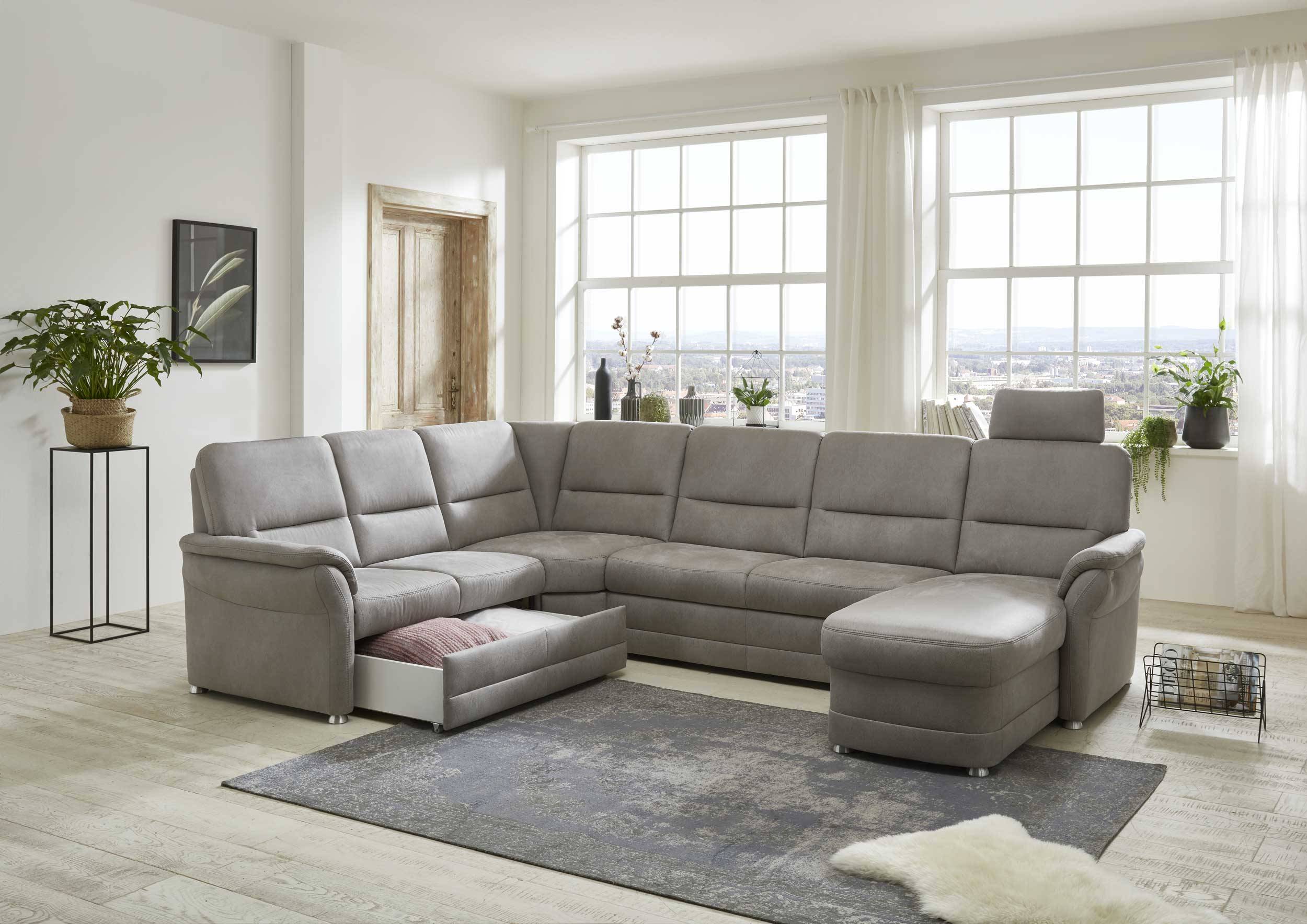 Wohnlandschaft DIAMANT Q + [Planpolster]