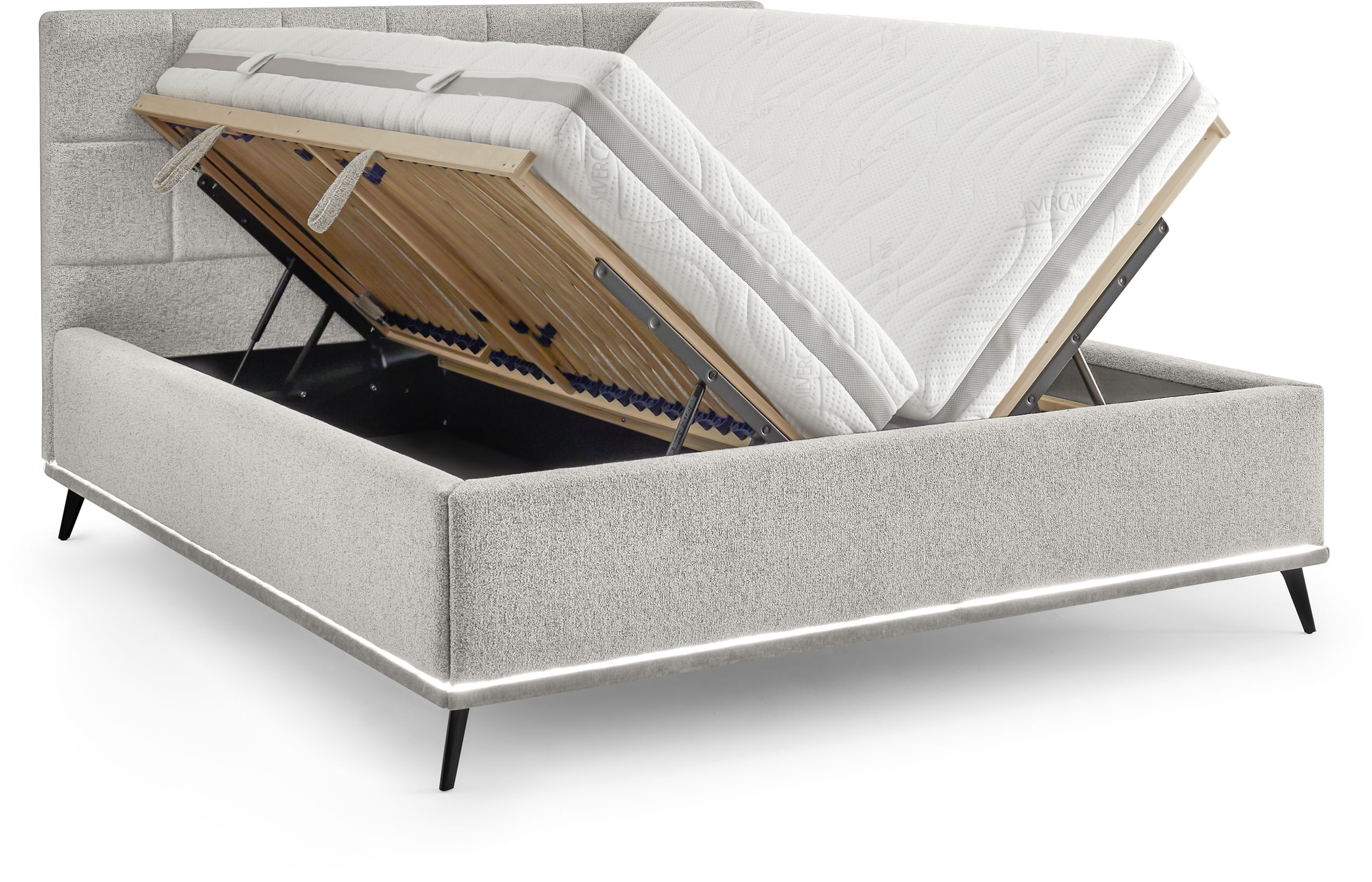 Polsterbett 180 STAMFORD [HAPO]