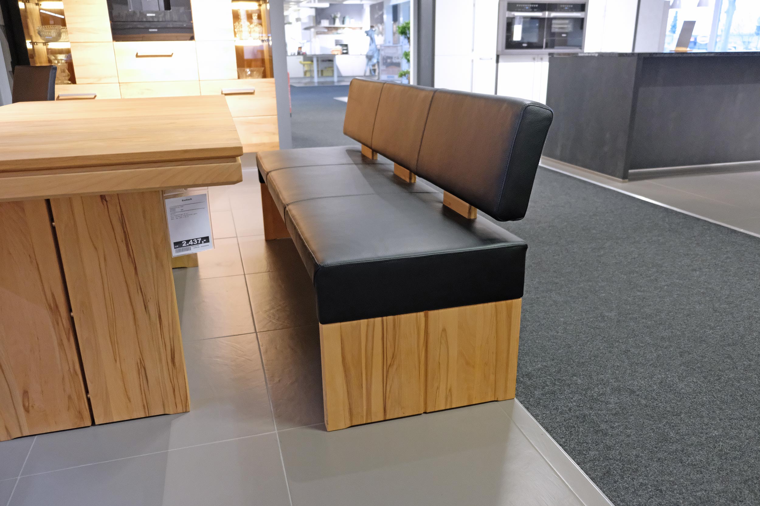 Einzelbank mit Rückenlehne 8103400006