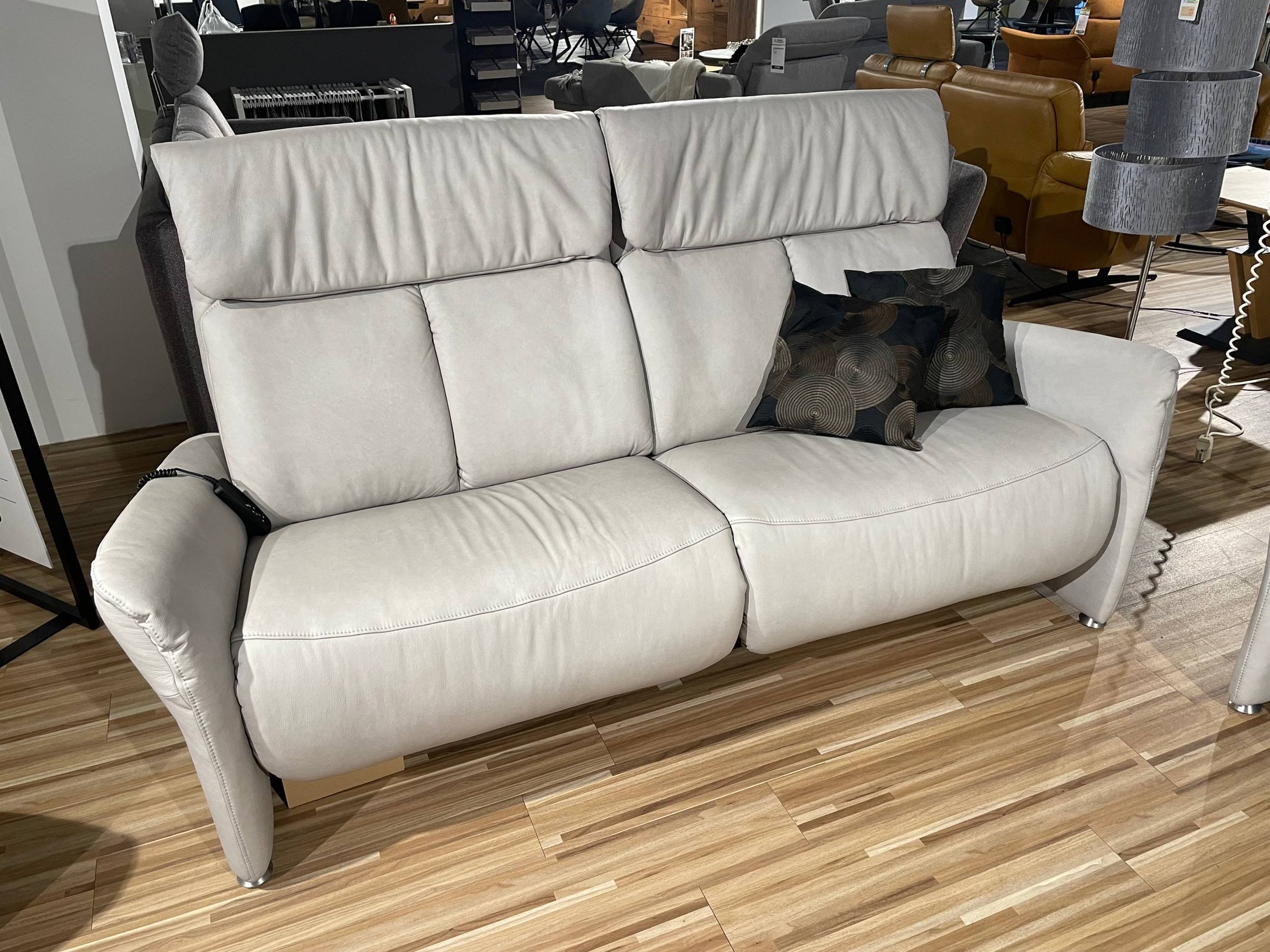 Leder-Sofa 3-sitzig CASADA [HIMOLLA]